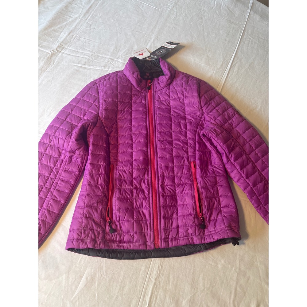 Little Donkey Andy Puffer Jacket Women M Purple New Quilted Lightweight
